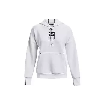 Under Armour Summit Knit Hooded Training Sweatshirt Женские топы Белый 1369416-100 L