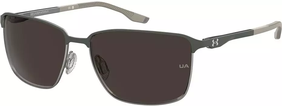 Under Armour Sunglasses UA Matte Green Ruthenium 61 RETAINED/G (MTGRNRU)