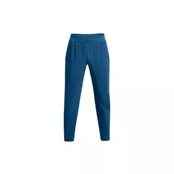 Under Armour Светоотражающие тренировочные зауженные брюки для бега, мужские брюки синего цвета 1365669-458 S