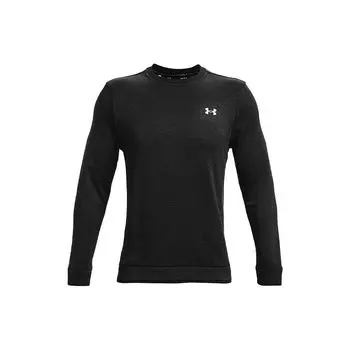 Under Armour Свитер Golf флисовый пуловер с круглым вырезом мужской свитер черный 1360503-001 L