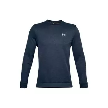 Under Armour Свитер повседневный флисовый круглый вырез спортивная толстовка мужская толстовка Academy-Blue 1360503-408 XXL