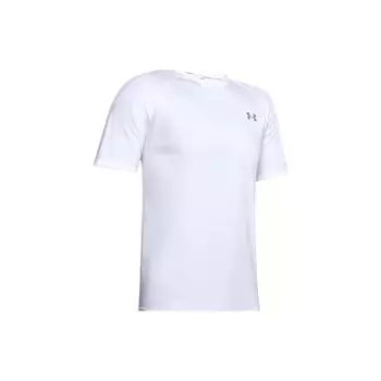 Under Armour Свитшот с логотипом и круглым вырезом, мужские топы, белый цвет 1327965-100 S