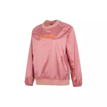 Under Armour Свитшот с логотипом и принтом в виде буквы, для бега, для тренировок, с круглым вырезом, женский, оранжевый 1364012-649 L