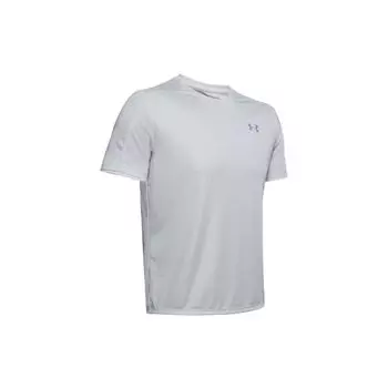 Under Armour Свободная футболка Stride Sports с круглым вырезом, мужские топы, Halo-серый 1326564-014 L