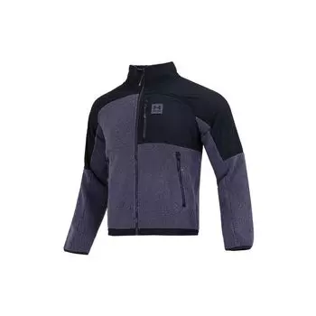 Under Armour Свободная посадка с логотипом и цветным блоком на молнии с длинными рукавами Мужские куртки Фиолетовый 1366091-558 S