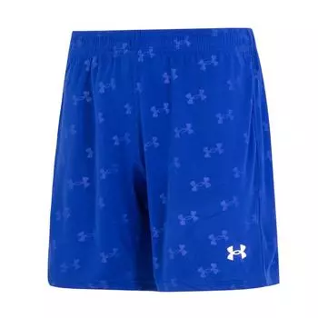 Under Armour Свободные дышащие тренировочные шорты с логотипом Full Print, мужские шорты синего цвета 21500231-400 M