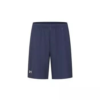 Under Armour Свободные однотонные спортивные шорты со шнуровкой, простые, унисекс, темно-синие 24500204-409 XL