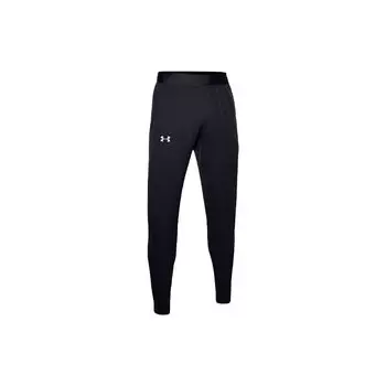 Under Armour Свободные спортивные брюки с логотипом, мужские брюки, черные 1327126-002 S