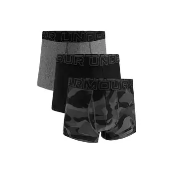 Under Armour Tech Boxer Jock Удобная посадка Мягкое приятное к коже нижнее белье Набор из 3 штук Мужское нижнее белье Черный 1387419-001 XL