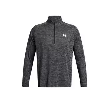 Under Armour Tech Soft Comfortable Quick-Dry Long Sleeve T-Shirt Men Tops Black 1382797-001 S