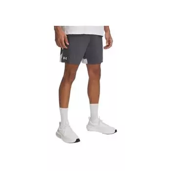 Under Armour Tech Vent Comfortable Versatile Three-Quarter Casual Shorts Men shorts Gray White 1388645-027 XL