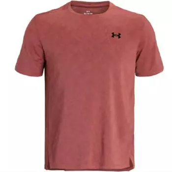 Under Armour Tech Vent Geode Short Sleeve T-Shirt Men Tops Fractal-Pink 1382807-611 M