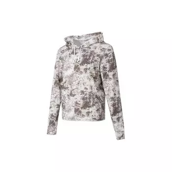 Under Armour Повседневный спортивный пуловер с капюшоном Tie-Dye, женские топы, коричневый 1373035-592 L