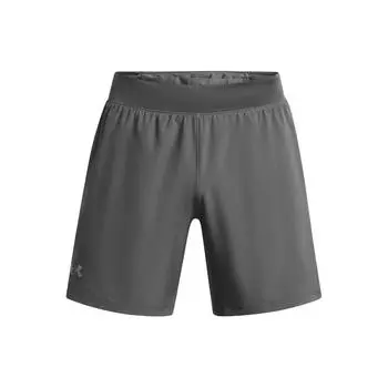 Under Armour Тканые повседневные шорты с сплошным логотипом, мужские шорты серые 1383268-025 XL