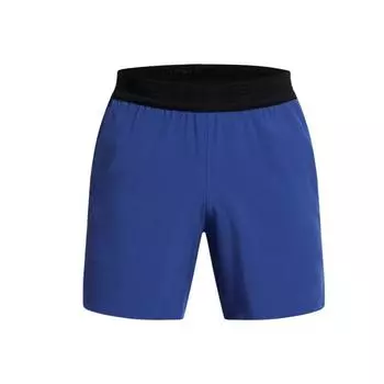 Under Armour Тканые тренировочные дышащие цветные блоки удобные повседневные спортивные шорты мужские шорты Tech-Blue 1376782-432 M