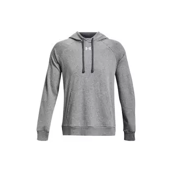 Under Armour Толстовка Rival Fleece с принтом логотипа бренда Мужские толстовки серые 1379757-025 L