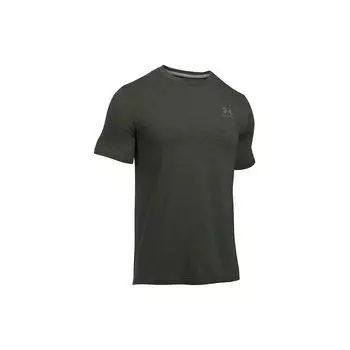 Under Armour Training Breathable Quick-Dry Straight-Cut T-Shirt Men Tops Gray-Green 1257616-358 L