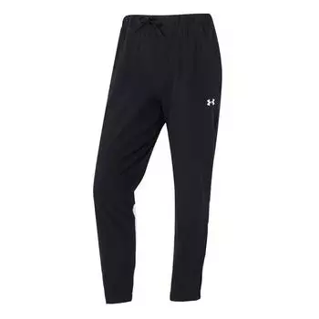 Under Armour Training Comfortable Breathable Outdoor Knitted Sports Pants Women pants Black 1389660-001 XS