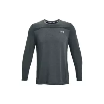 Under Armour Training Crew Neck Long Sleeve T Shirt Men Tops Gray 1361136-012 XXXL