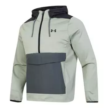 Under Armour Training Fitness Hooded Warm Jacket Men Jacket Green 1382159-504 XL