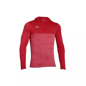 Under Armour Training Hoodie Long Sleeve Fitness Top Men tops Red 1287617-600 M