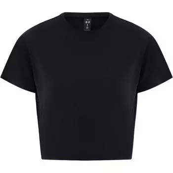 Under Armour Training Series Sports Solid Color Versatile Short Sleeve T-Shirt Women Tops 6000217-001 M