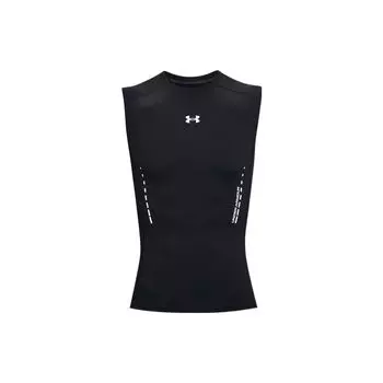 Under Armour Training Sports Compression Tank Top Men Tops Black 1370656-001 S