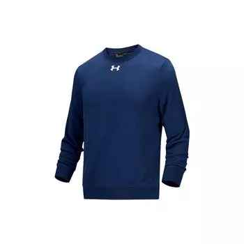 Under Armour Тренировочная трикотажная толстовка Crew, мужские толстовки Academy-Blue 21600301-408 XXL