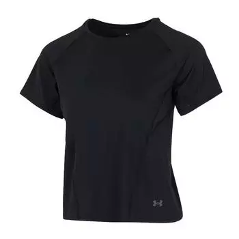 Under Armour Тренировочная Удобная Дышащая Повседневная Свободная Футболка с Коротким Рукавом Женские Топы 6010114-001 S