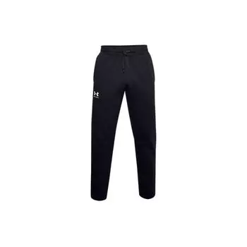 Under Armour Тренировочные брюки Rival Logo Loose Fleece Long Knit, мужские брюки, черные 1359030-001 XL