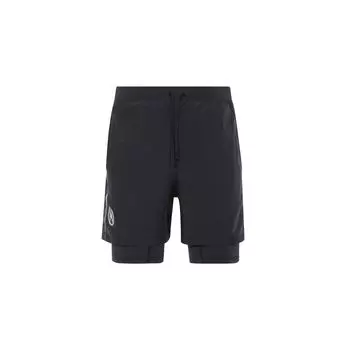 Under Armour Тренировочные шорты с высокой талией и завязками на завязках, повседневные мужские шорты, черные 1383235-001