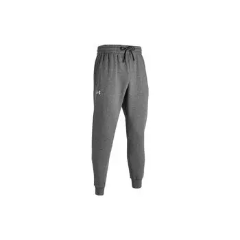 Under Armour Тренировочные штаны Rival Solid Fleece Jogger для мужчин, серые 1379867-012 XL