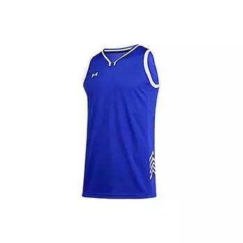 Under Armour Тренировочный баскетбольный жилет Color Block Knit, мужские топы, королевский синий 21500104-400 M