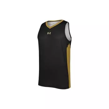 Under Armour Тренировочный баскетбольный жилет Color Block Knit, мужские топы, черный 21500107-001 S
