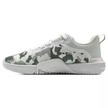 Under Armour TriBase Reign Vital Halo Grey Camo Мужские кроссовки Белый Черный 3025568-101 45.5