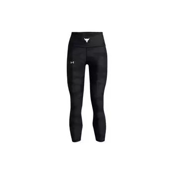 Under Armour Твердые облегающие повседневные спортивные брюки женские, черные 1369954-001 S