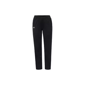 Under Armour Твердые трикотажные тренировочные брюки женские, черные 21500745-001 M