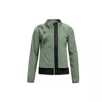 Under Armour UA Anywhere Laser Color Block беговая куртка женская куртка зеленая 1365639-348 M