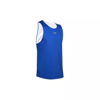 Under Armour UA Baseline Basketball Regular Loose Breathable Tank Top Men Tops Navy-Blue 1351288-486 XXXL