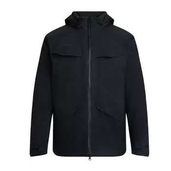 Under Armour UA City Down Casual Sports Simple Warm Short Duck Down Jacket Men Jacket Black 1389305-001 L