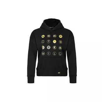 Under Armour Толстовка унисекс с капюшоном из флиса UA CNY, цвет черный 1353341-001 L