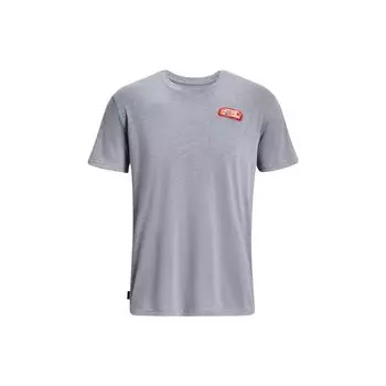 Under Armour UA Home Win Футболка с коротким рукавом и графическим принтом Мужские топы Стальной Хизер-Серый 1376836-035 XL