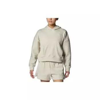 Under Armour UA Journey Solid Logo Loose Ribbed Hoodie Женские толстовки с капюшоном Champagne 1382732-273 XL