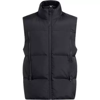 Under Armour UA Limitless Solid Color Stand Collar Casual Down Vest Men vest Black 1384642-001 M