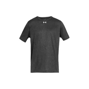 Under Armour Ua Locker 2.0 Round Neck Logo Print Loose Fit Short Sleeve T-Shirt Men T-Shirts Dark-Gray 1305775-090 XL
