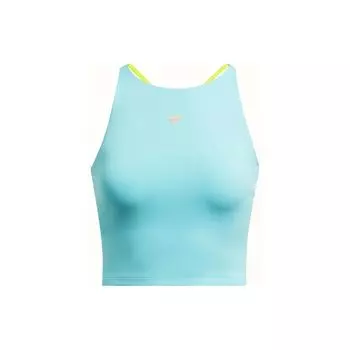 Under Armour UA Project Rock Fitted Logo Print Безрукавка с принтом, женские топы, зеленый 1382704-957 XL