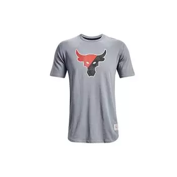 Under Armour UA Project Rock Printed Training Футболка свободного кроя для мужчин 1367123-035 XXL