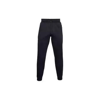 Under Armour Ua Recover свободный крой средней посадки зауженные трикотажные джоггеры мужские джоггеры черные 1357077-001 XL