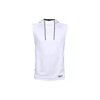 Under Armour UA SC30 безрукавка с капюшоном жилет мужской топ белый 1356995-100 XXL