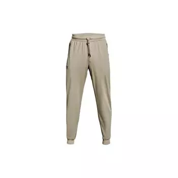 Under Armour Ua Sportstyle Solid Quick-Dry Drawstring Mid-Waist Tapered Knit Joggers Men bottoms Light-Khaki 1290261-289 S